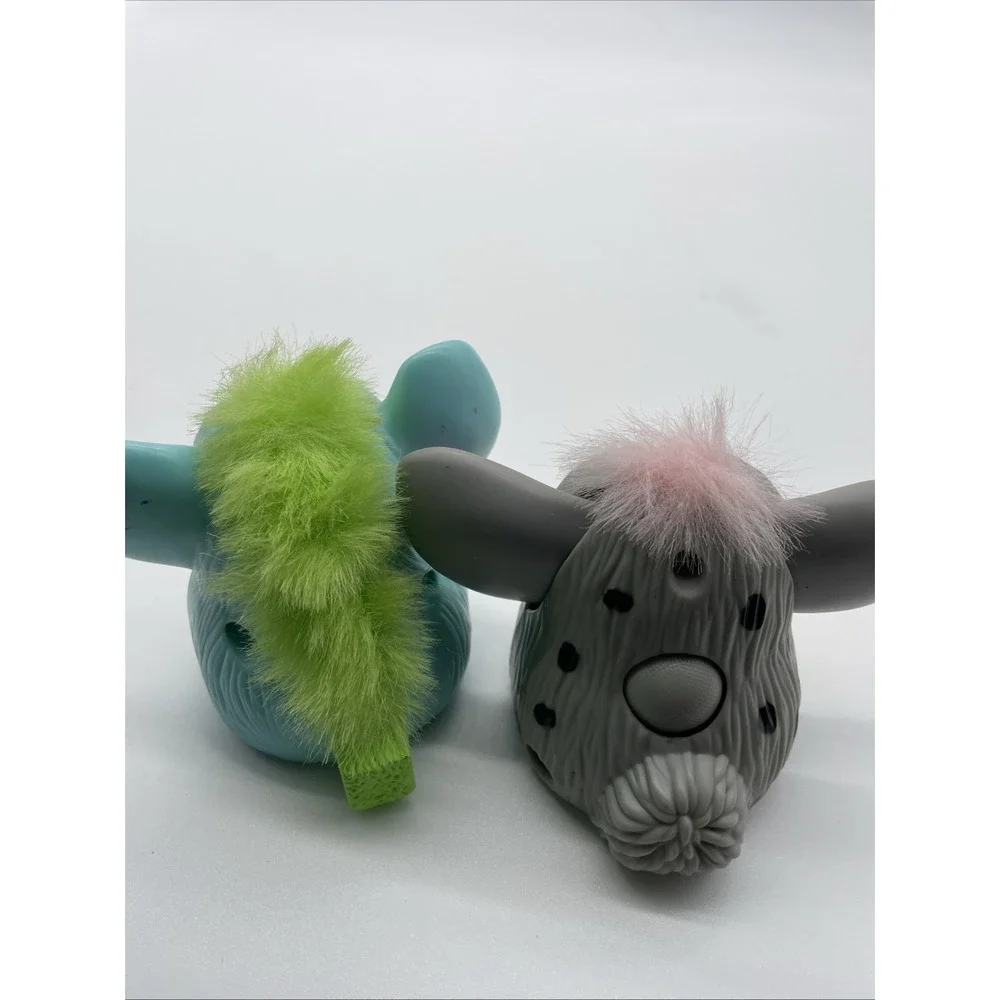Vtg‎ 1998 McDonald's Blue & Green / Gray /pink Furby's Happy Meal Toy 90s Retro